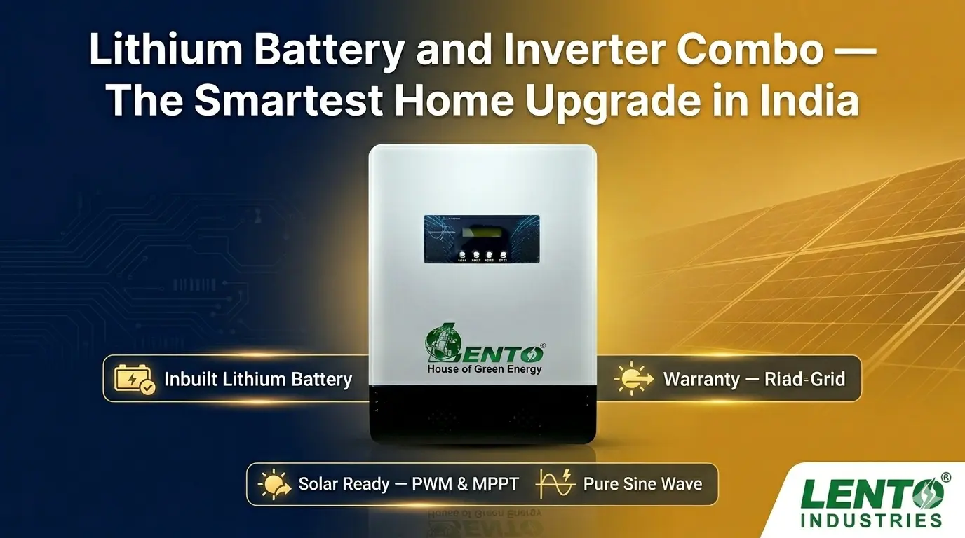Lithium Battery and Inverter Combo